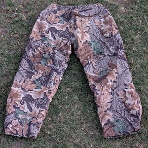 Vintage Cabela’s Dry-Plus Advantage Camo Hunting Pants Men’s XL WaterWind Proof